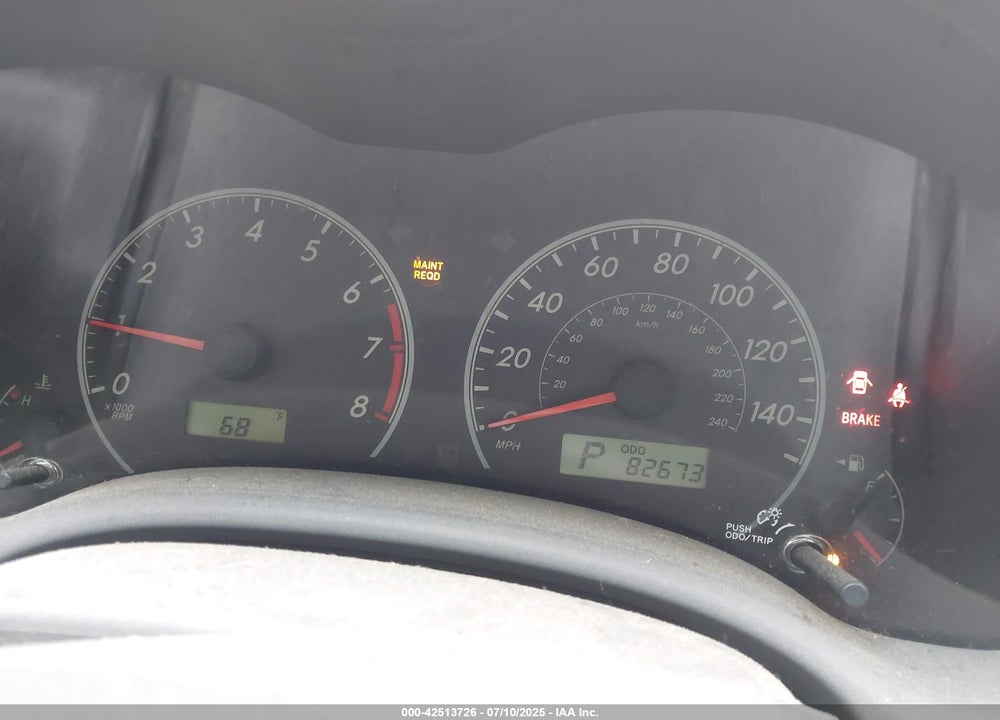 2010 TOYOTA COROLLA VIN: JTDBU4EE8A9108629