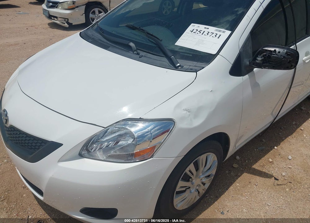 2012 TOYOTA YARIS VIN: JTDBT4K30CL026468