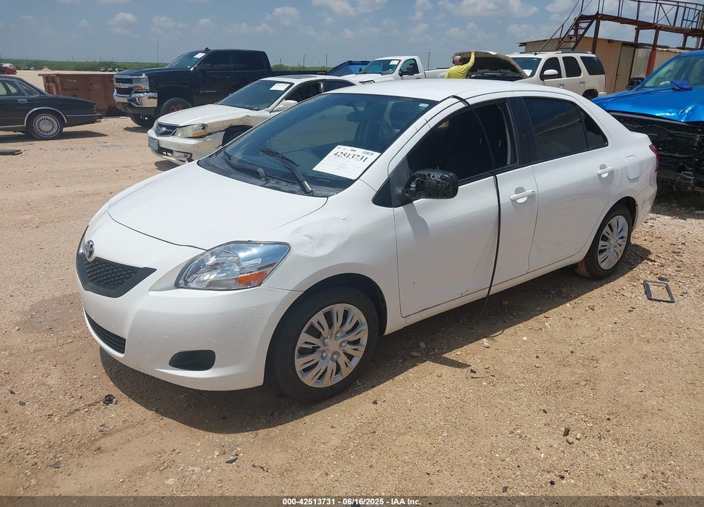 2012 TOYOTA YARIS VIN: JTDBT4K30CL026468