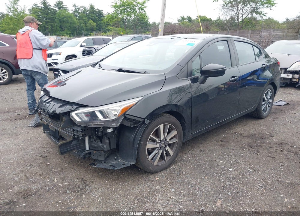 2021 NISSAN VERSA SV XTRONIC CVT VIN: 3N1CN8EVXML884221