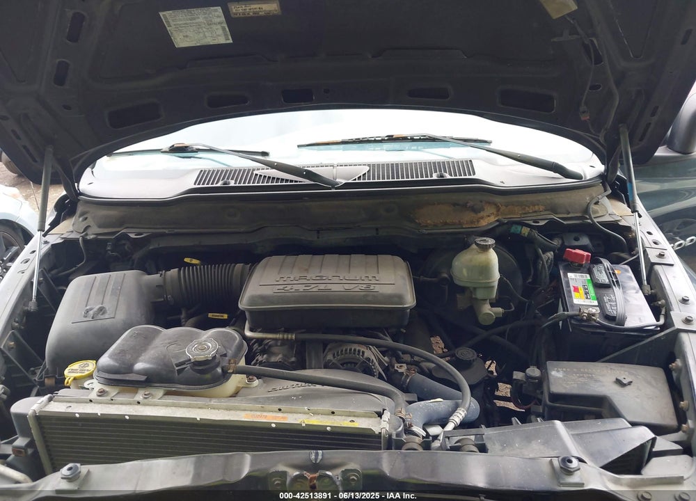 2002 DODGE RAM 1500 ST VIN: 1D7HA18N72J122444