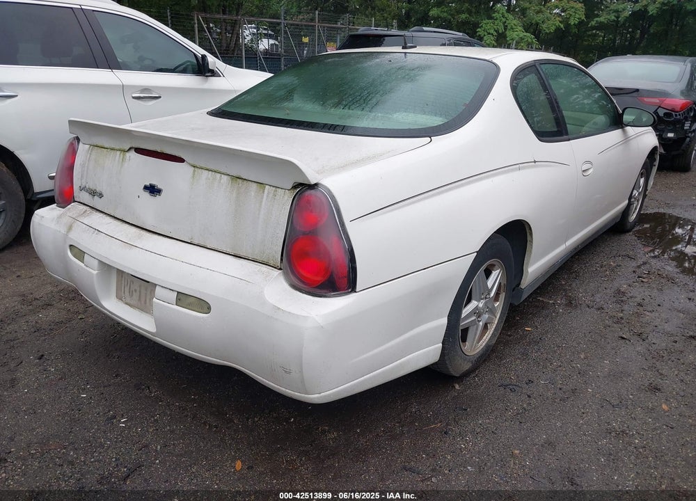2005 CHEVROLET MONTE CARLO LS VIN: 2G1WW12E459190429