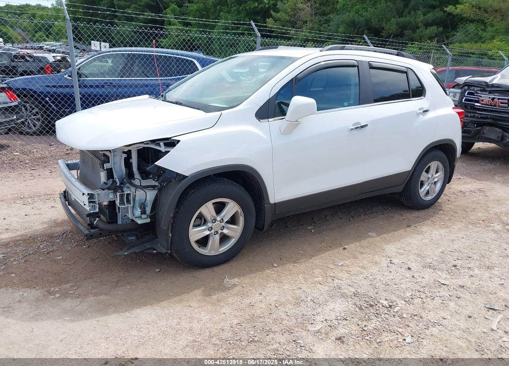 2017 CHEVROLET TRAX LT VIN: 3GNCJLSB6HL262346