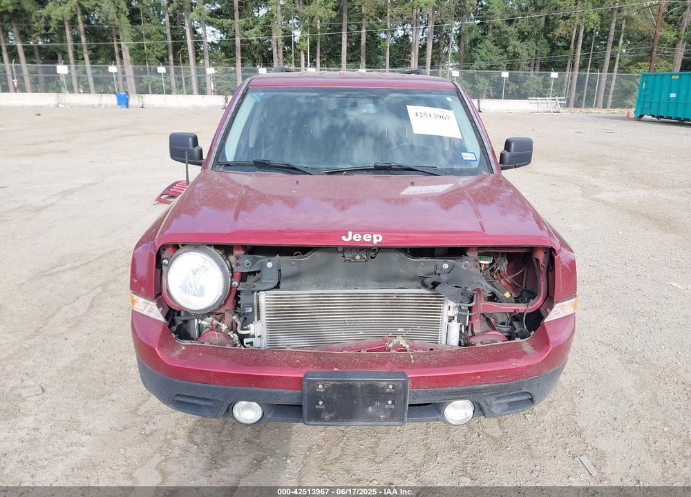 2016 JEEP PATRIOT VIN: 1C4NJPFB8GD562445
