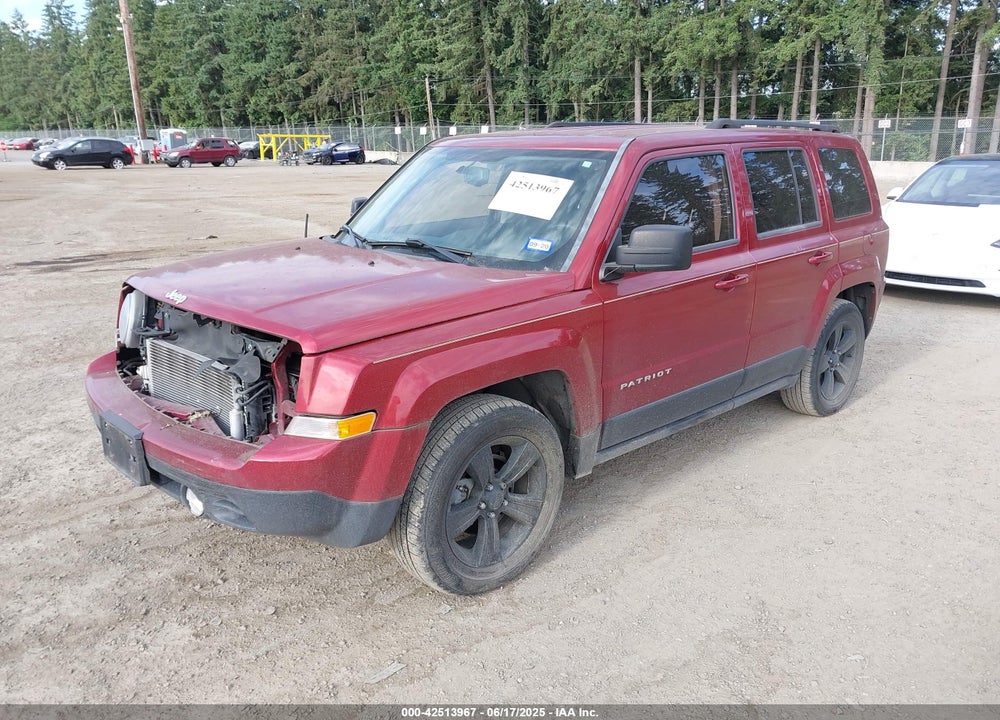 2016 JEEP PATRIOT VIN: 1C4NJPFB8GD562445