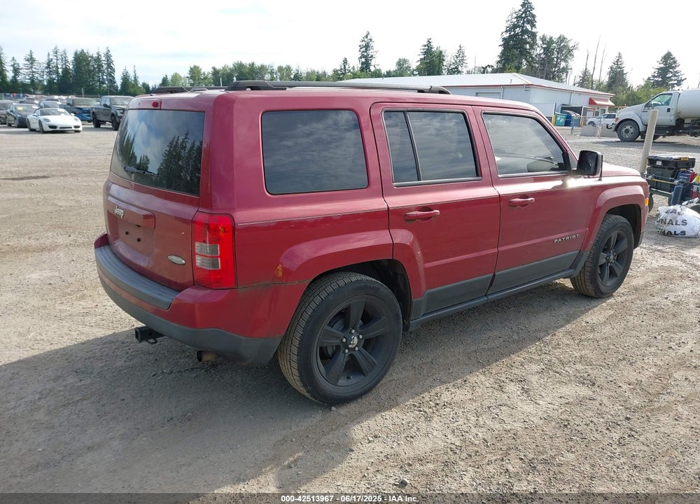 2016 JEEP PATRIOT VIN: 1C4NJPFB8GD562445