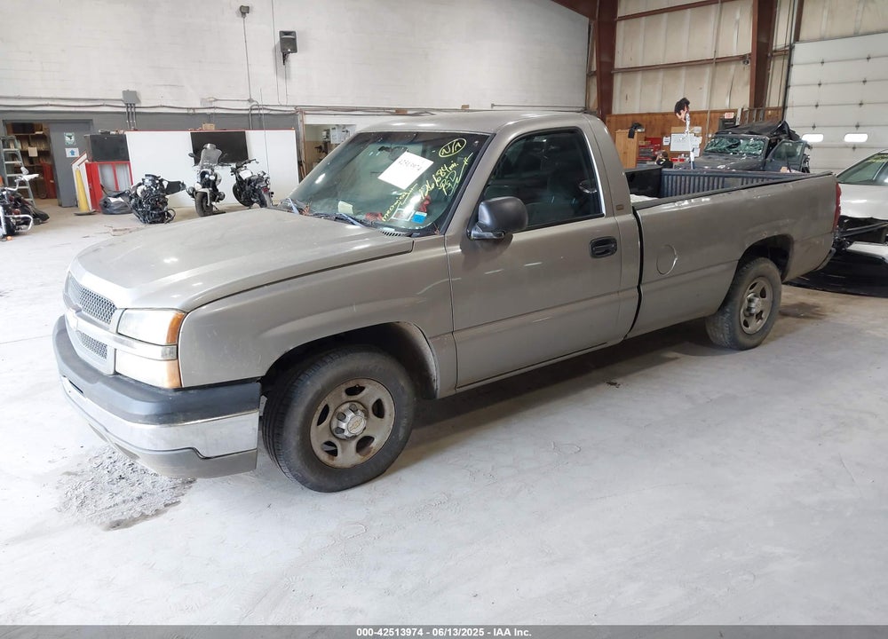 2003 CHEVROLET SILVERADO 1500 WORK TRUCK VIN: 1GCEC14X63Z275821