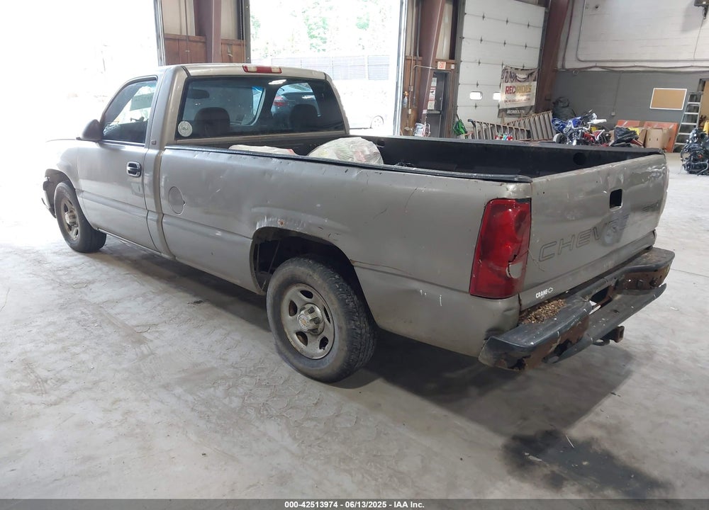 2003 CHEVROLET SILVERADO 1500 WORK TRUCK VIN: 1GCEC14X63Z275821