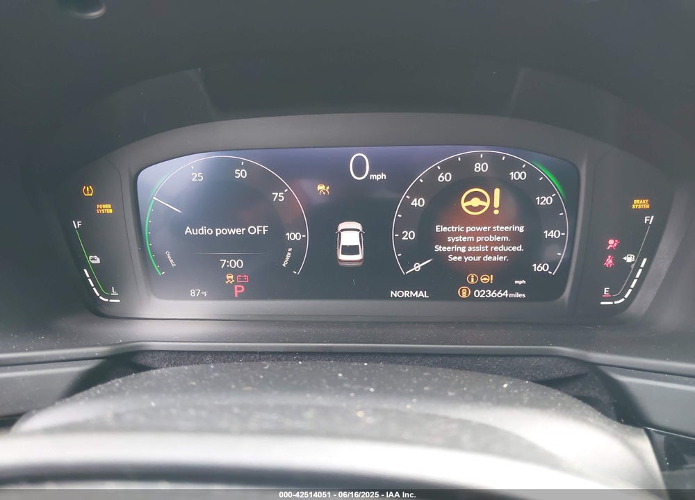 2023 HONDA ACCORD VIN: 1HGCY2F78PA065691