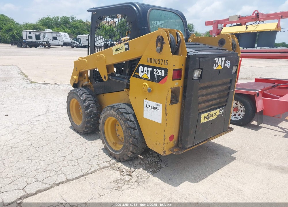 2018 CATERPILLAR 226D VIN: CAT0276DVHRD03715