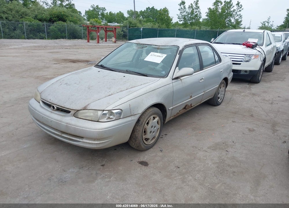 1999 TOYOTA COROLLA LE VIN: 2T1BR12E7XC154444