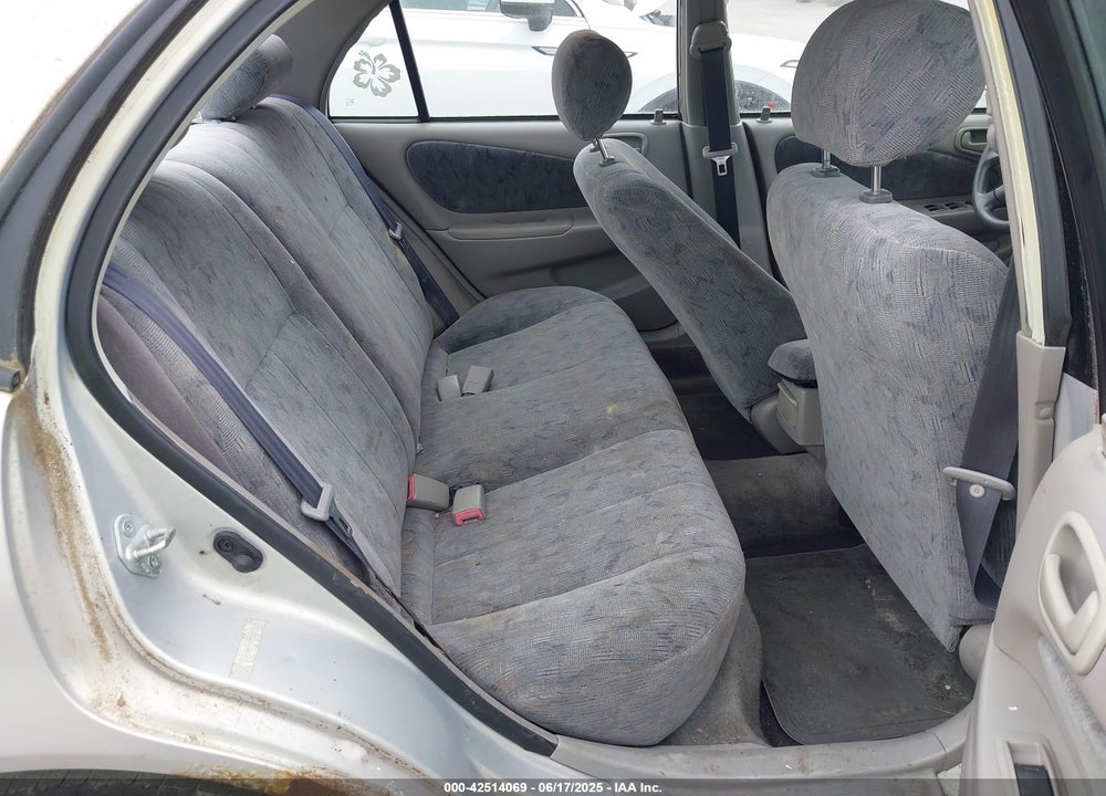 1999 TOYOTA COROLLA LE VIN: 2T1BR12E7XC154444