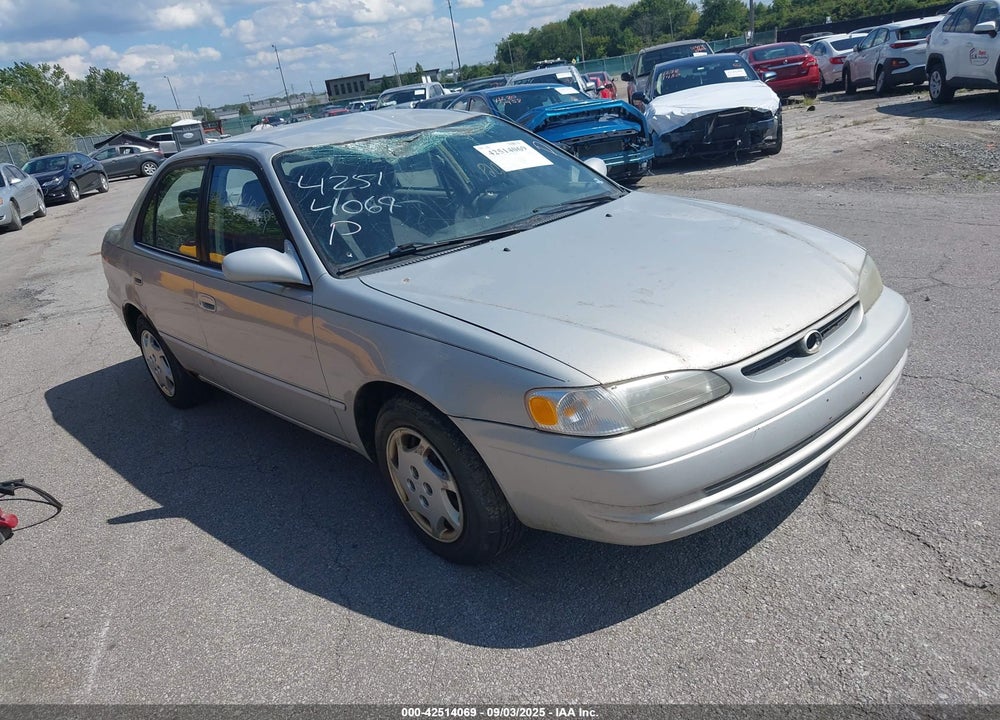 1999 TOYOTA COROLLA LE VIN: 2T1BR12E7XC154444