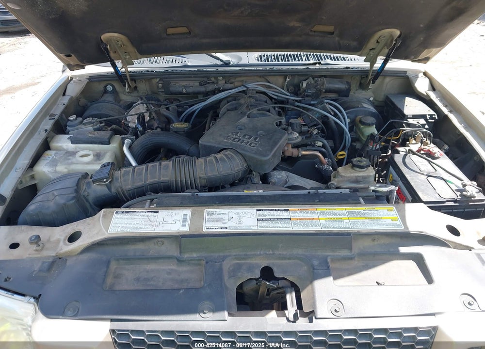 2001 FORD EXPLORER SPORT TRAC VIN: 1FMZU67E71UC43987