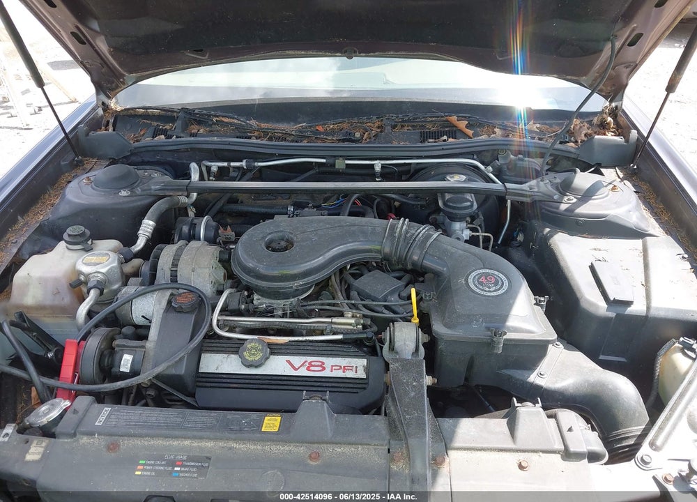 1995 CADILLAC DEVILLE VIN: 1G6KD52B0SU272958