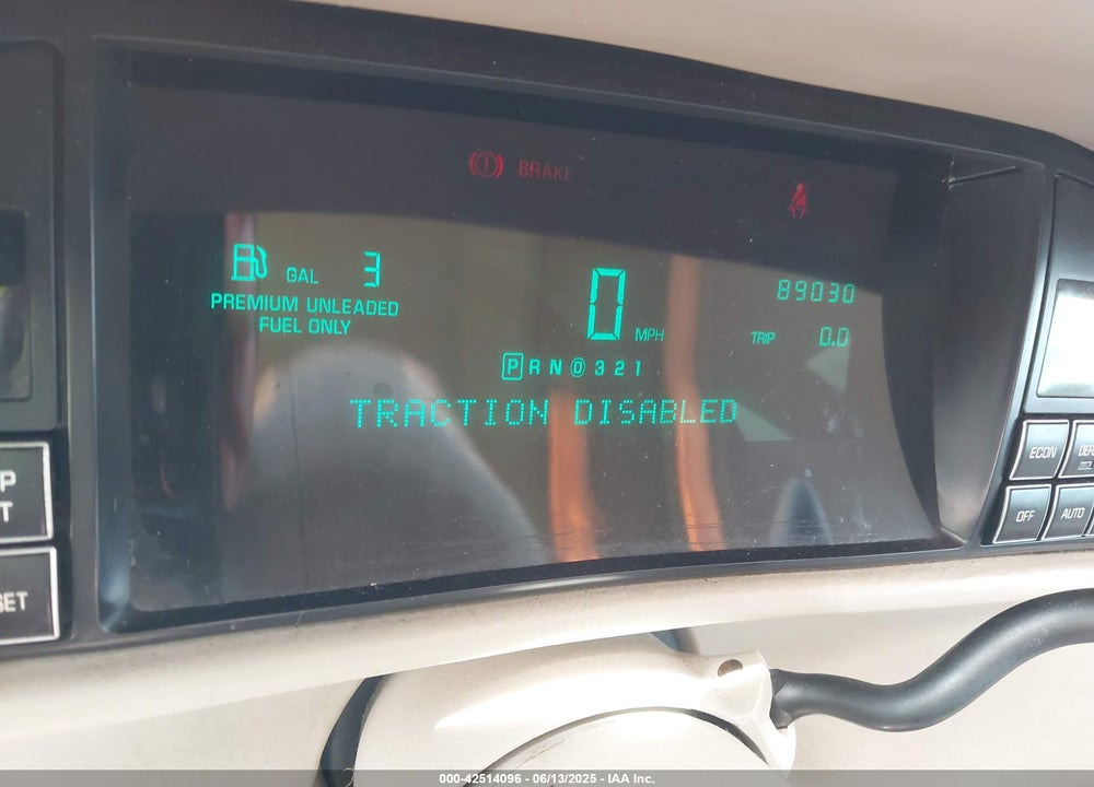 1995 CADILLAC DEVILLE VIN: 1G6KD52B0SU272958