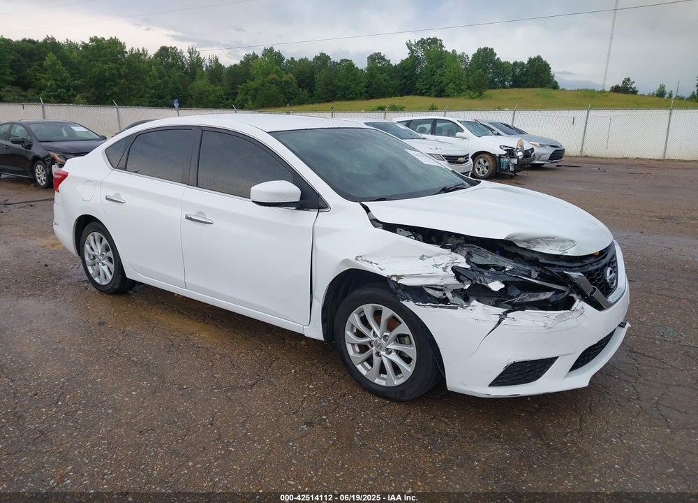 2019 NISSAN SENTRA SV VIN: 3N1AB7AP4KY321814