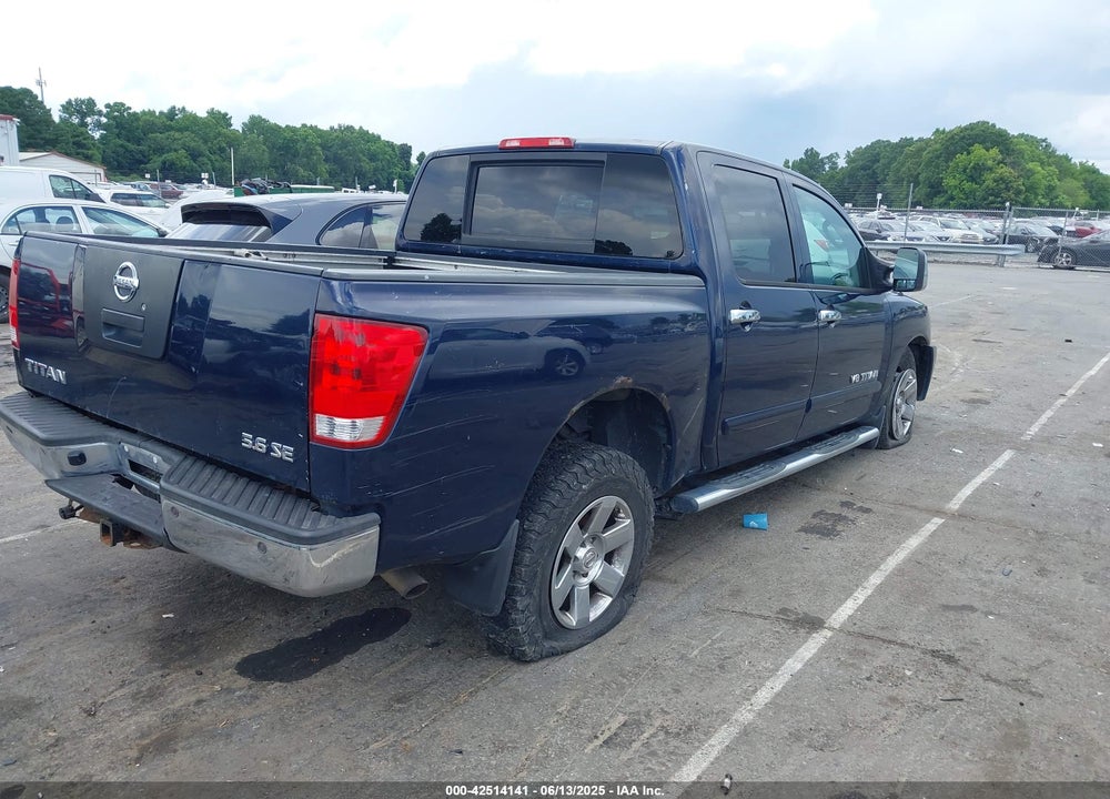 2007 NISSAN TITAN VIN: 1N6BA07B77N214250