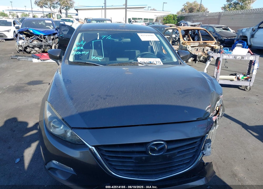 2014 MAZDA MAZDA3 VIN: JM1BM1L74E1210453