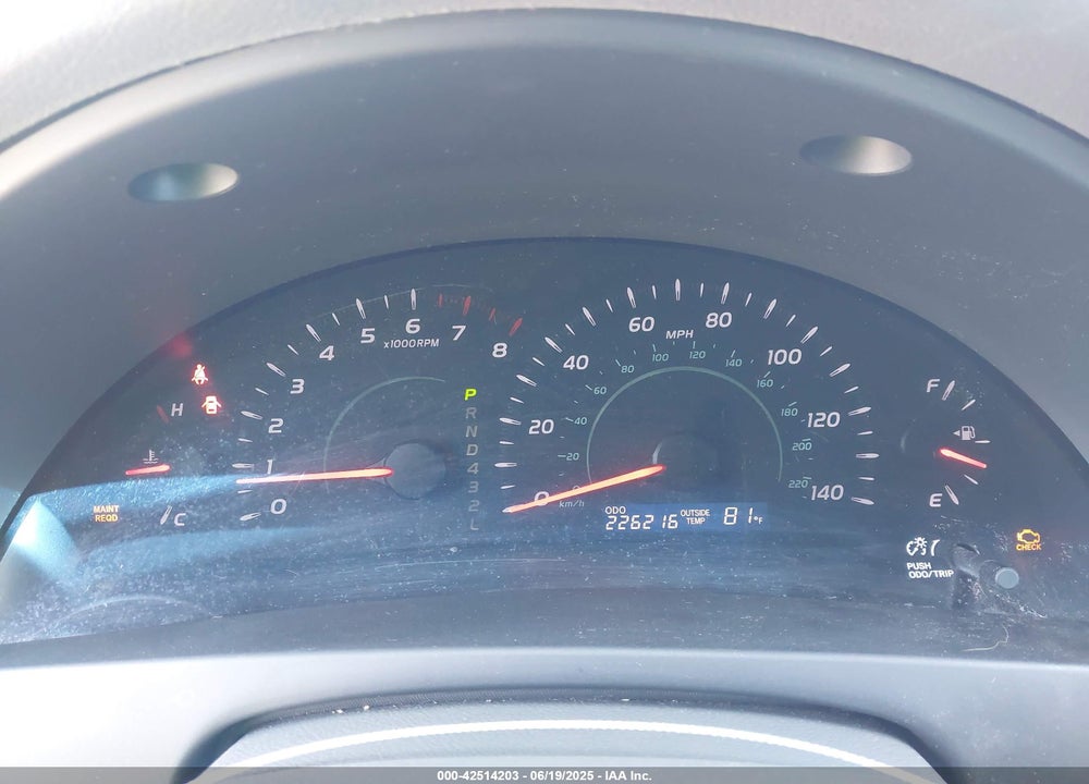 2008 TOYOTA CAMRY VIN: 4T1BE46K48U204178