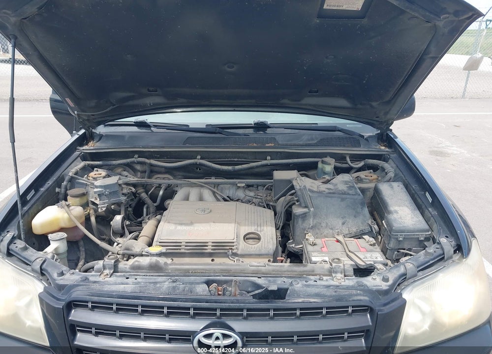 2002 TOYOTA HIGHLANDER V6 VIN: JTEGF21AX20039984