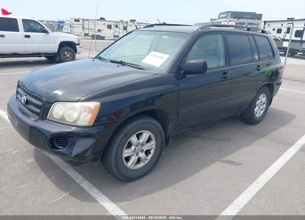 2002 TOYOTA HIGHLANDER V6 VIN: JTEGF21AX20039984