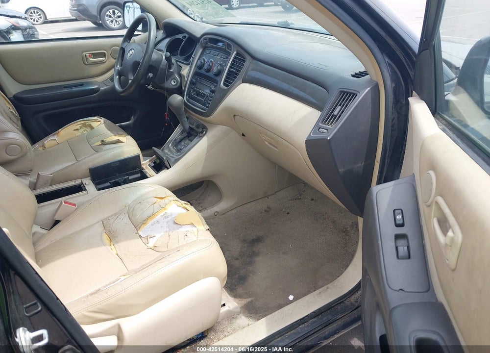 2002 TOYOTA HIGHLANDER V6 VIN: JTEGF21AX20039984