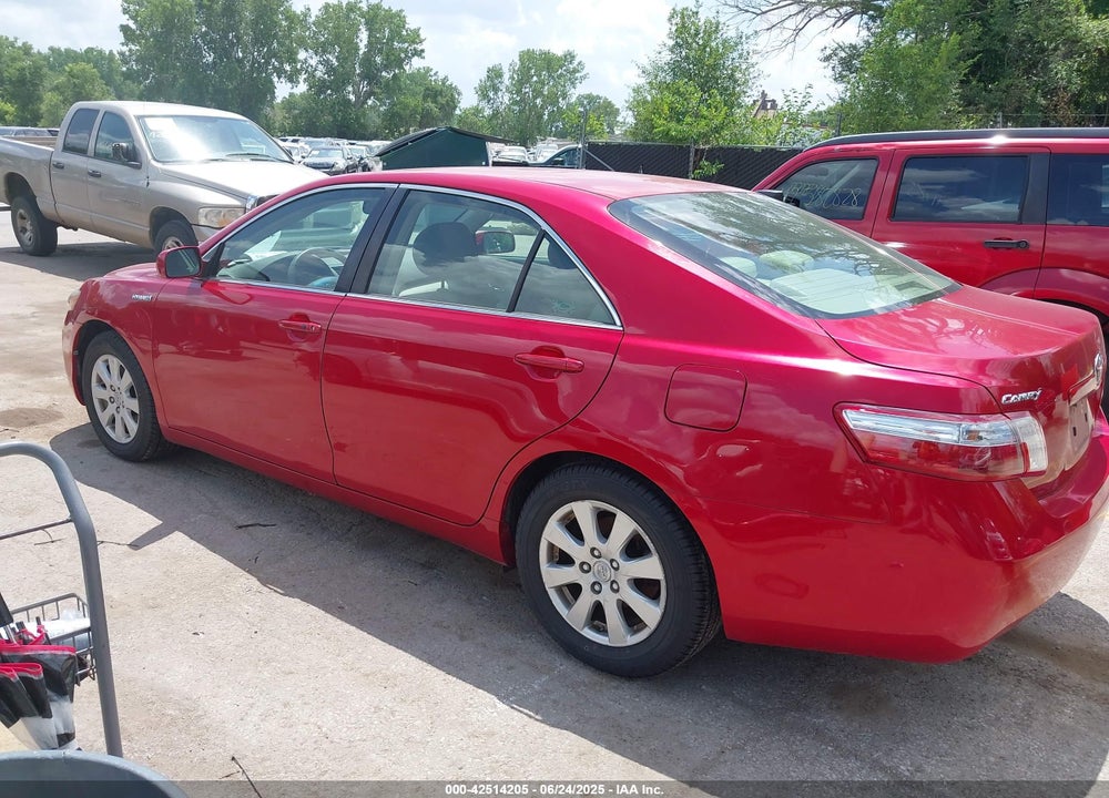 2007 TOYOTA CAMRY HYBRID VIN: JTNBB46K073012222
