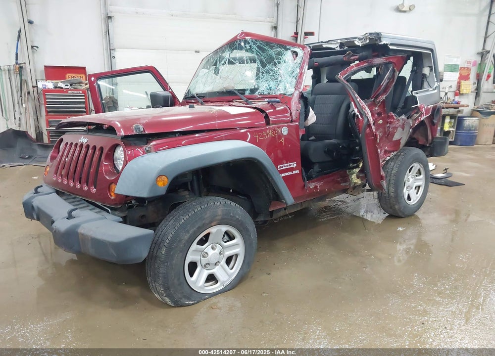 2011 JEEP WRANGLER / VIN: 1J4AA2D19BL613164