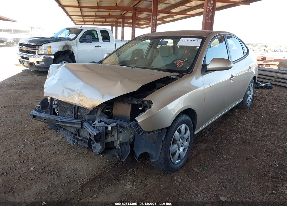 2008 HYUNDAI ELANTRA VIN: KMHDU46D98U323969