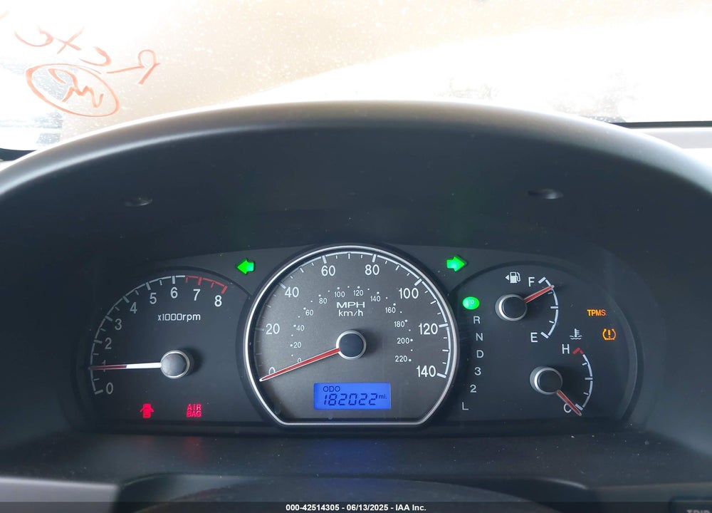 2008 HYUNDAI ELANTRA VIN: KMHDU46D98U323969