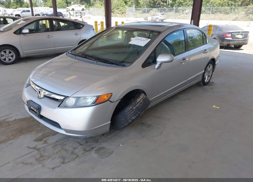 2008 HONDA CIVIC EX-L VIN: 2HGFA16958H520416
