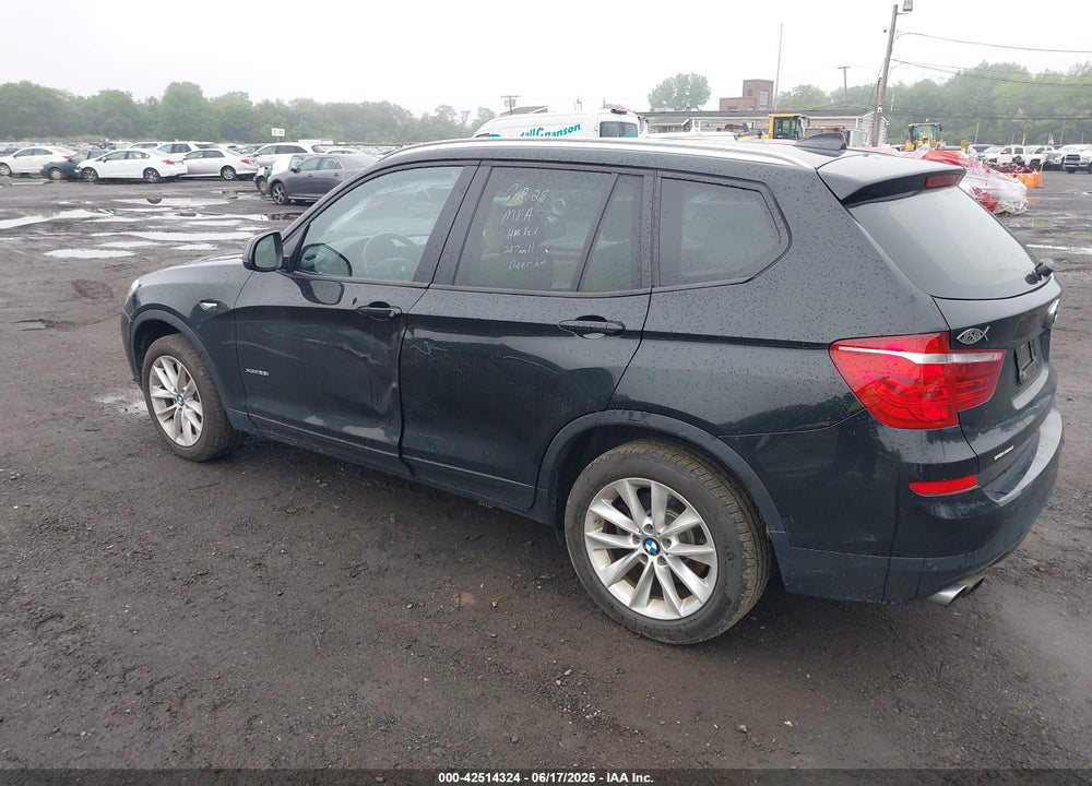 2016 BMW X3 VIN: 5UXWX9C55G0D81096