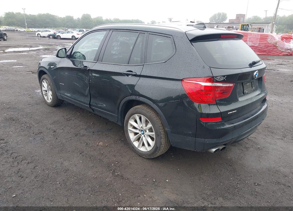 2016 BMW X3 VIN: 5UXWX9C55G0D81096