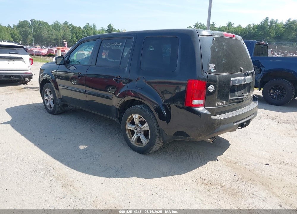 2012 HONDA PILOT EX-L VIN: 5FNYF4H54CB018094