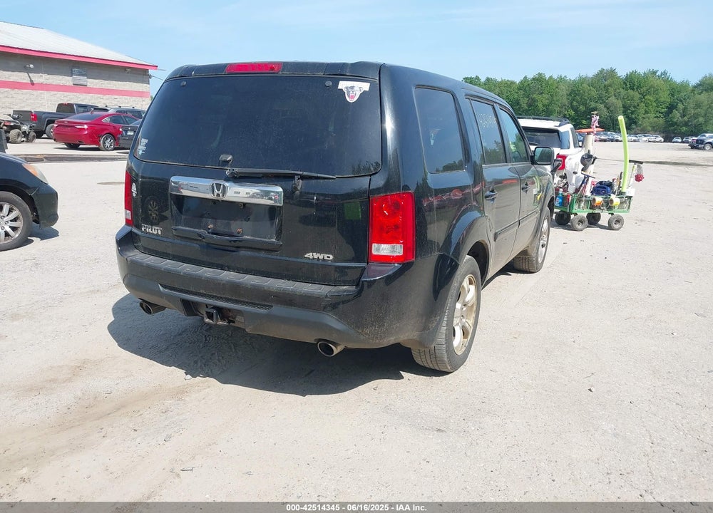 2012 HONDA PILOT EX-L VIN: 5FNYF4H54CB018094