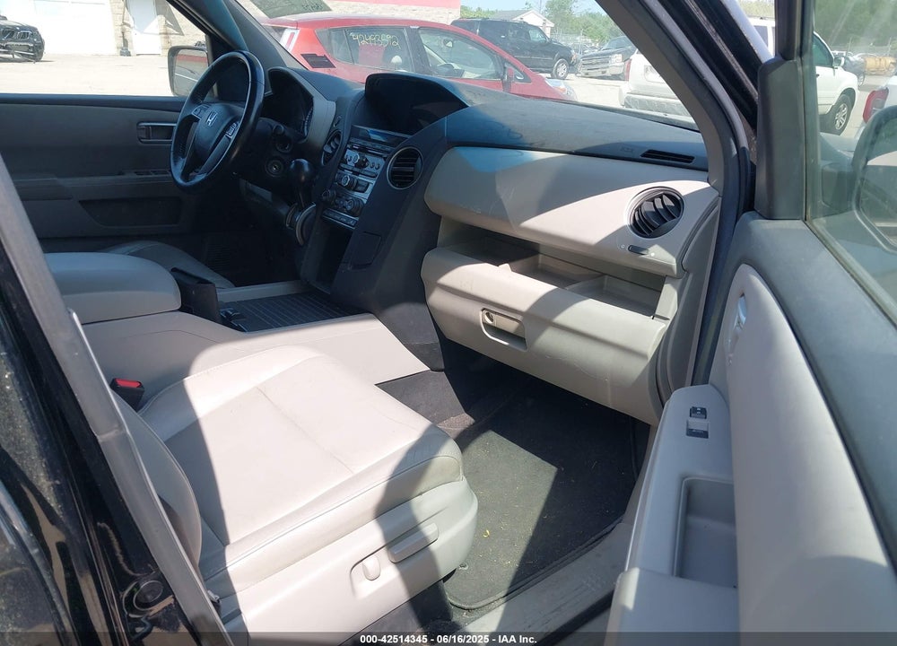 2012 HONDA PILOT EX-L VIN: 5FNYF4H54CB018094