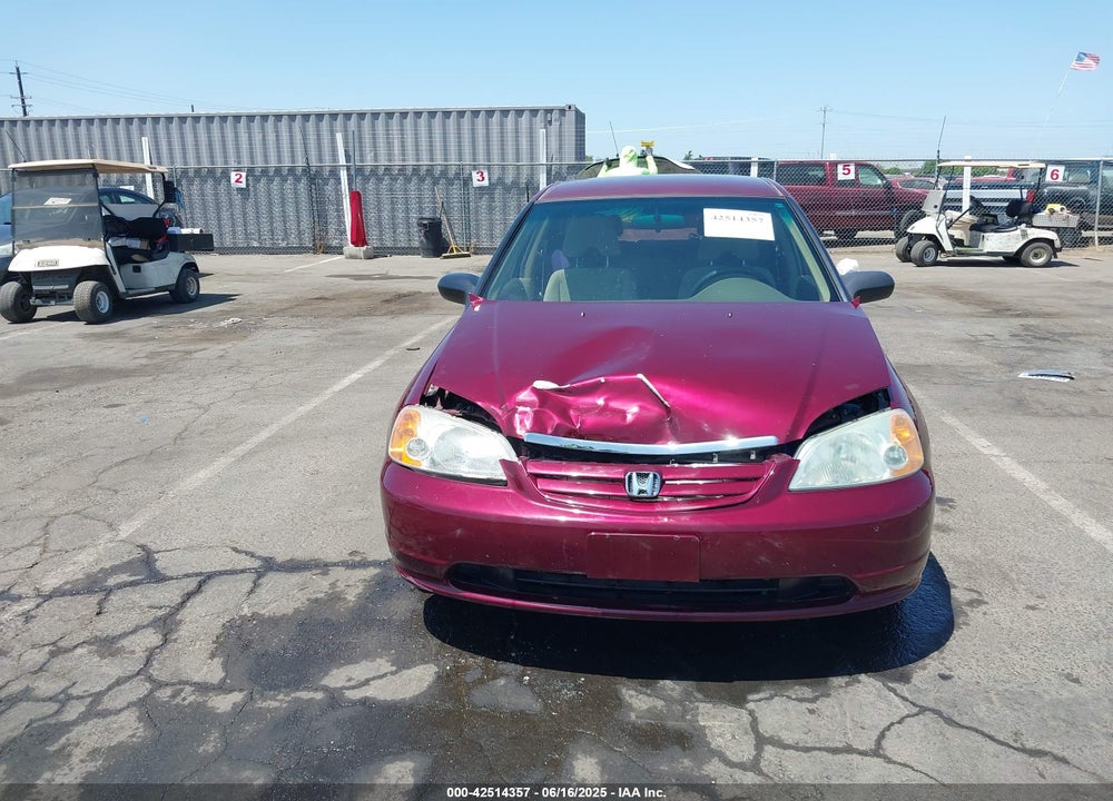 2003 HONDA CIVIC LX VIN: 2HGES16563H593082