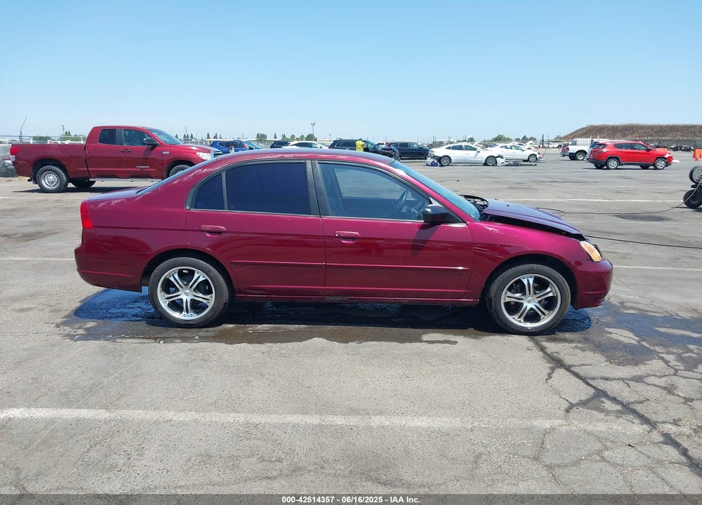 2003 HONDA CIVIC LX VIN: 2HGES16563H593082
