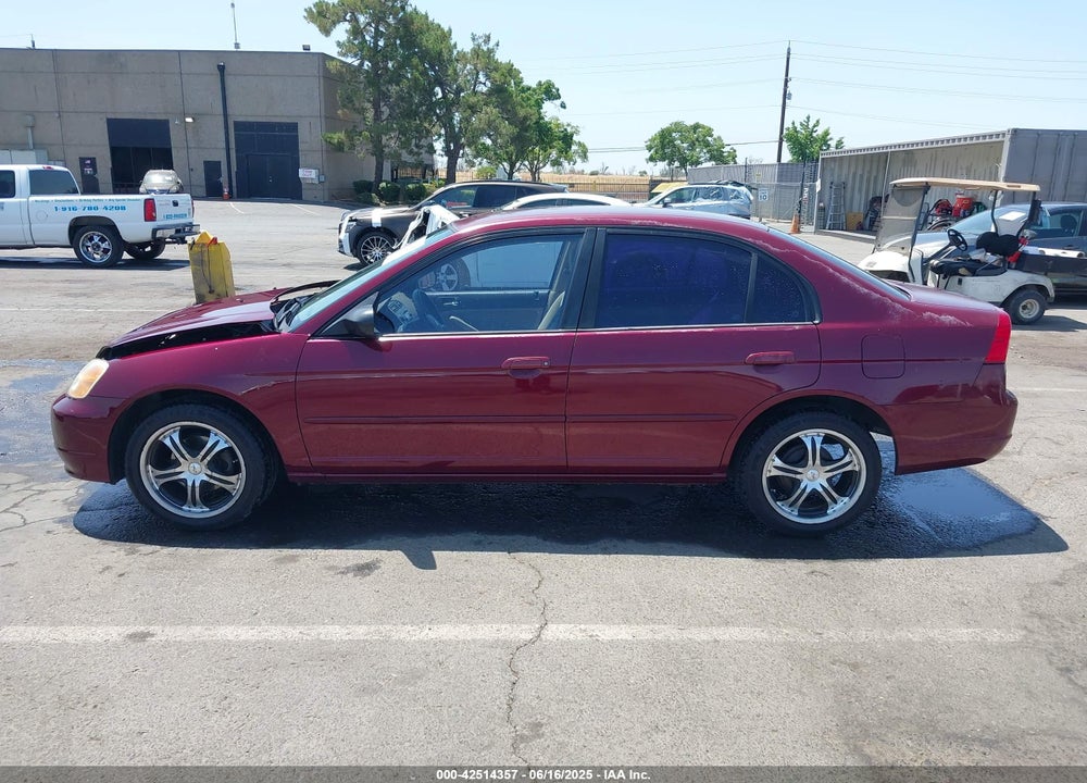 2003 HONDA CIVIC LX VIN: 2HGES16563H593082