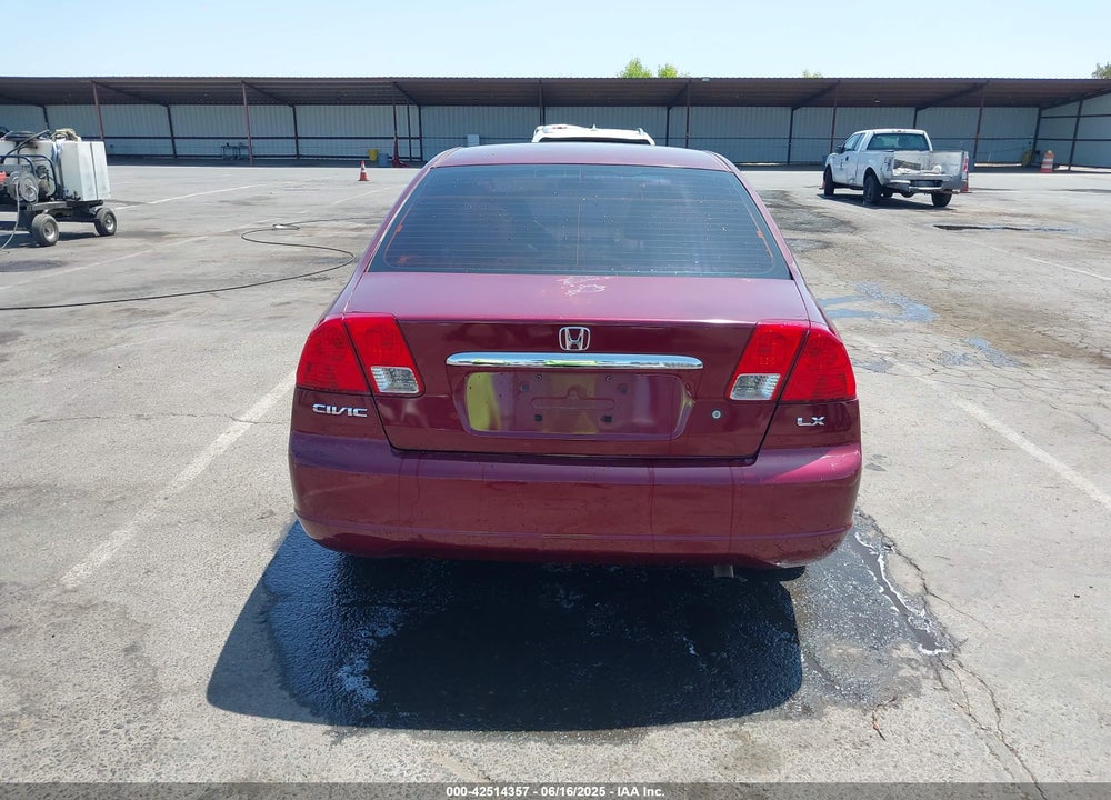 2003 HONDA CIVIC LX VIN: 2HGES16563H593082