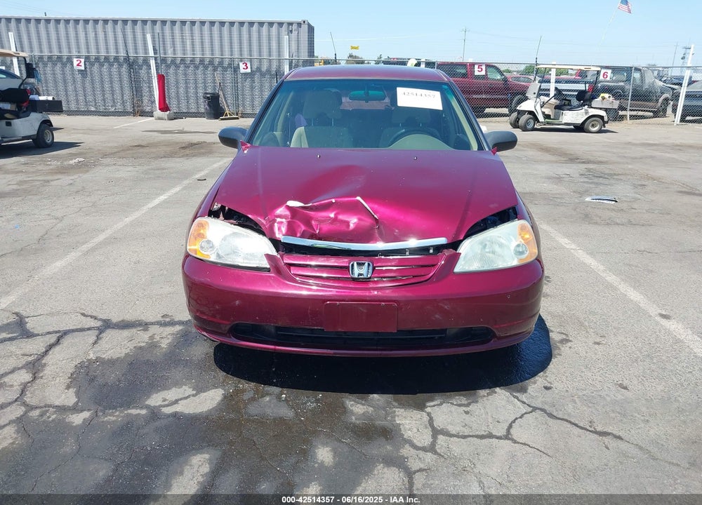 2003 HONDA CIVIC LX VIN: 2HGES16563H593082