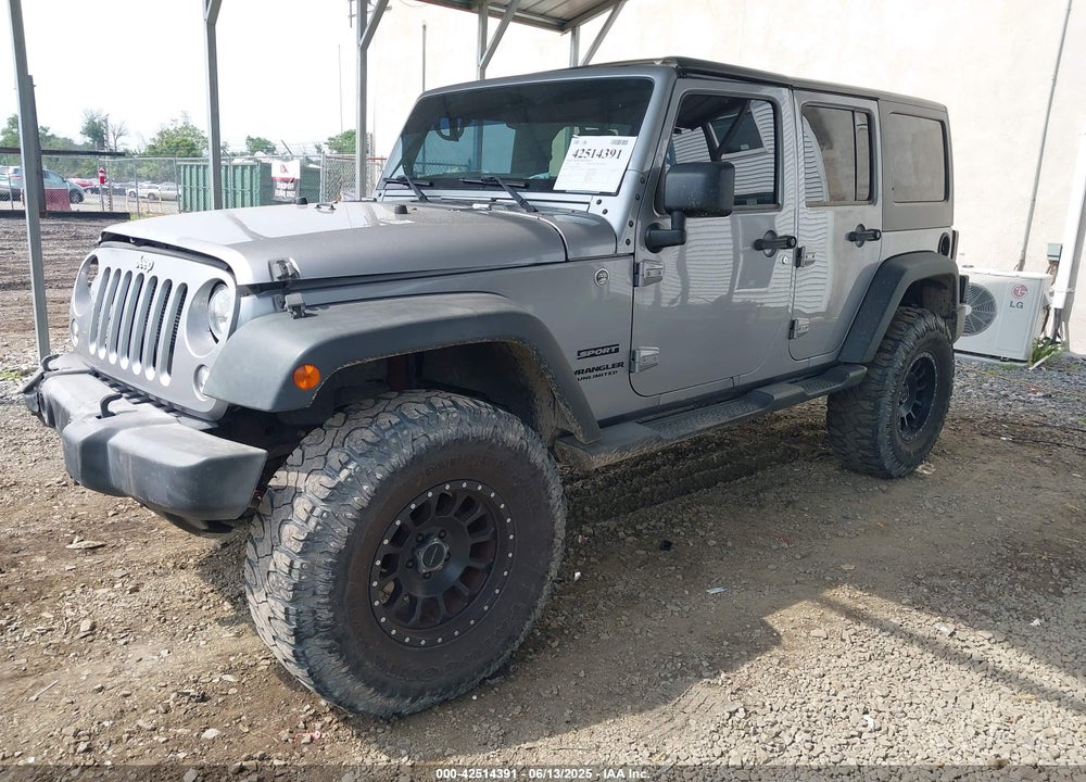 2015 JEEP WRANGLER UNLIMITED SPORT VIN: 1C4HJWDG3FL762241