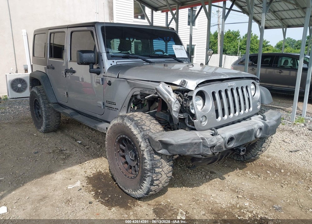 2015 JEEP WRANGLER UNLIMITED SPORT VIN: 1C4HJWDG3FL762241
