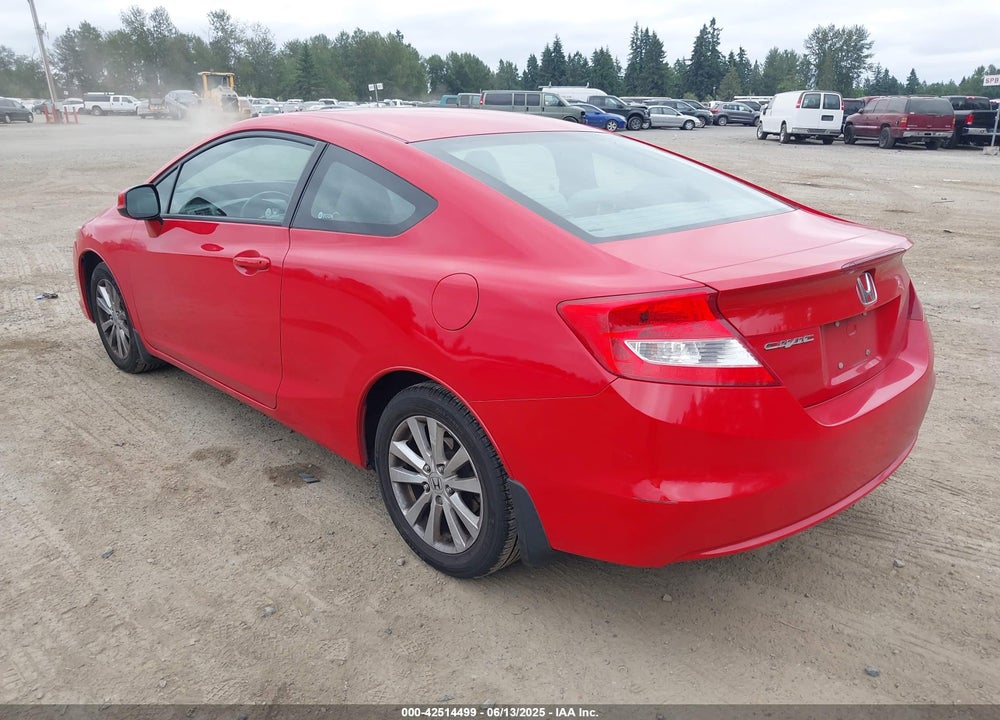 2012 HONDA CIVIC EX-L VIN: 2HGFG3B09CH512653