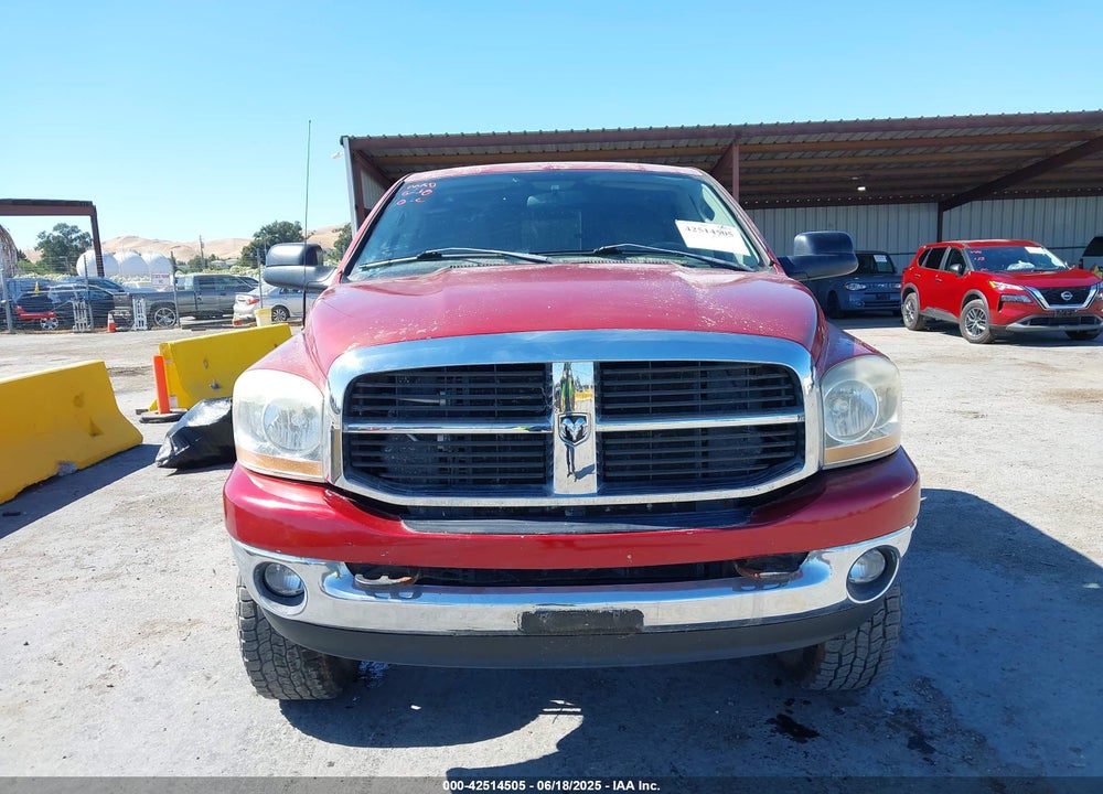 2006 DODGE RAM 2500 SLT/TRX4 OFF ROAD/SPORT/POWER WAGON VIN: 3D7KS28C46G141628