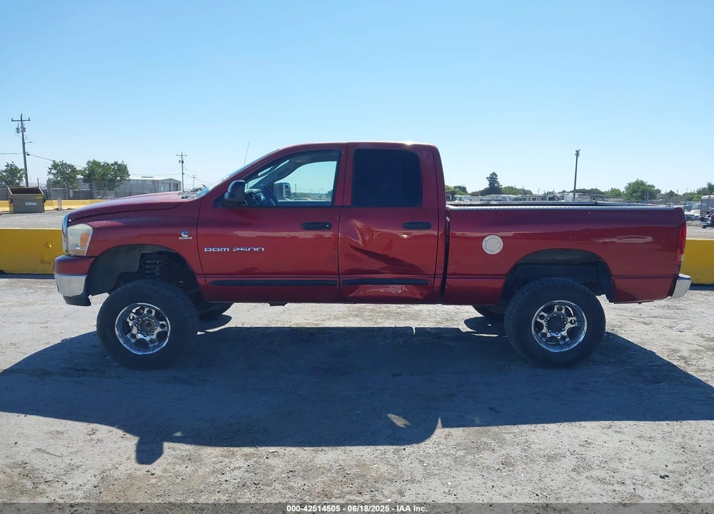 2006 DODGE RAM 2500 SLT/TRX4 OFF ROAD/SPORT/POWER WAGON VIN: 3D7KS28C46G141628