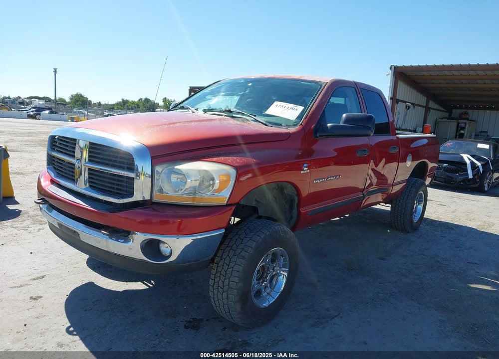 2006 DODGE RAM 2500 SLT/TRX4 OFF ROAD/SPORT/POWER WAGON VIN: 3D7KS28C46G141628