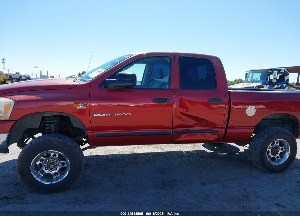 2006 DODGE RAM 2500 SLT/TRX4 OFF ROAD/SPORT/POWER WAGON VIN: 3D7KS28C46G141628
