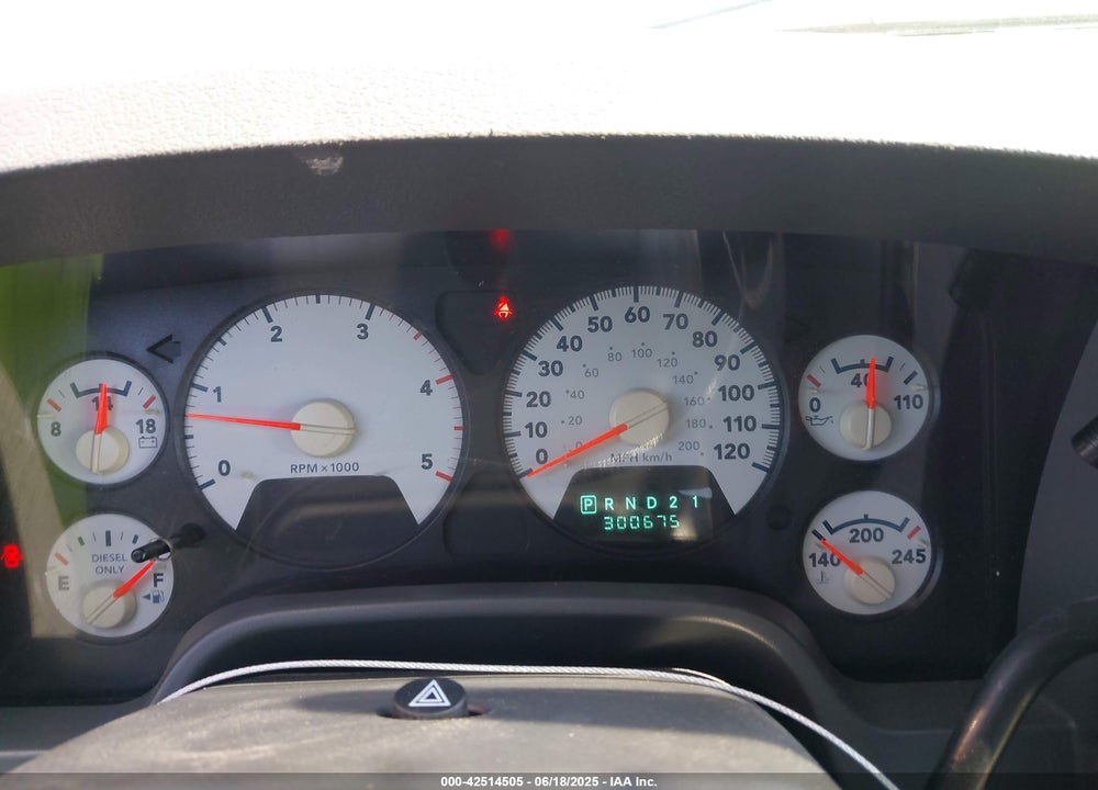 2006 DODGE RAM 2500 SLT/TRX4 OFF ROAD/SPORT/POWER WAGON VIN: 3D7KS28C46G141628